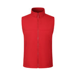AutumnWinter Patchwork Softshell Jacket With Stand Collar Vest