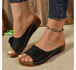 SpringSummer New Arrival A Single-flower Open-toe Sandal