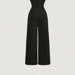 Stylish And Elegant Sleeveless Strap Jumpsuit For Women