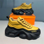Leather Surface Trend Sports Leisure Platform Men's Shoes
