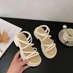 Fashionable Designer Inspired Niche Style Versatile Roman Sandals That Wont Tire Your Feet