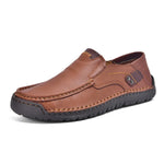 Large-size Wide-toe Mens Loafers Casual Style