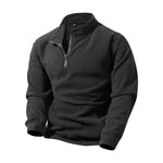 Men's Fashion Half-Zip Pullover Hoodie