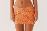 Women's European And American Hot-stud Sequin Mesh Skirt