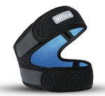 Sports Double Patella Belt-Bidirectional Adjustment-Gray-Polyester-1 piece