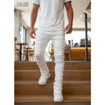 Shanxi Stretchy Slim Straight Pants