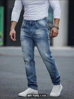 Shanxi Stretchy Slim Straight Pants