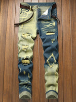 Shanxi Stretchy Slim Straight Pants