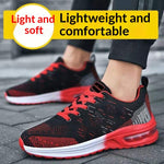 Mens Lace-up Shock-absorbing Non-slip And Wear-resistant Sneakers