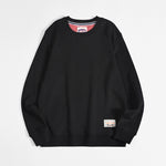 Mens Solid-color Casual Long-sleeve Hoodie