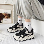 Autumn And Winter New Women's Colorblock Sneakers