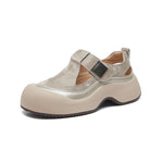 Summer New Arrival Thick-soled Hollowed-out Breathable Platform Sneakers