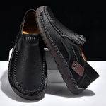 Large-size Wide-toe Mens Loafers Casual Style