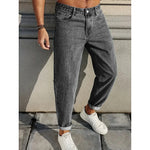 Shanxi Stretchy Slim Straight Pants