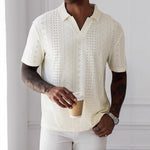 Casual Stylish Mens Hollow-out Short Top
