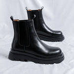 Chelsea Men's High-top Smoke Pipe British Martin Boots