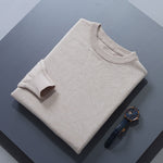 Men's Fashionable Crew-Neck Casual Loose Sweater