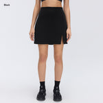 Casual Versatile High-waisted Slit Skirt For Women