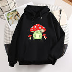 Hoodie Retro Harajuku Style Winter Collection For Men And Women