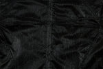 Men's Split Splicing Solid Color Loose Standing Collar Leather Jacket