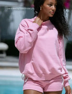 Loose-fit Drop-shoulder Top For Women Trendy And Stylish Hooded Sweatshirt