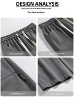 High-street Loose Straight-leg Wide-leg Pants Mens