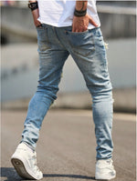 Slim-fit Stretch Straight-leg Pants