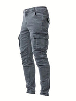 Shanxi Stretchy Slim Straight Pants