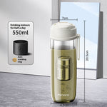 Magnetic Bubble Tea Cup Separates From Tea Water Kitchen Gadgets