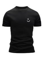 Mens Hip-Hop Crew-Neck Short-Sleeve T-Shirt