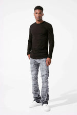 Shanxi Stretchy Slim Straight Pants