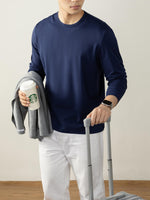 Langan Modal Cotton Long-Sleeve T-Shirt For Men
