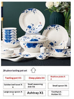 Ceramic Bowls And Saucers Set Bone China Bowls And Plates