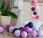 LED cotton ball lights