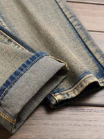 Shanxi Stretchy Slim Straight Pants