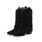 Western Cowboy Boots With High Heels For Export