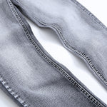 Shanxi Stretchy Slim Straight Pants