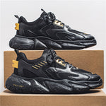 Mens Mesh Sports-casual Height-increasing Shoes