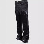 European And American Men's Denim Work Pants