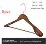 Solid Wood Hangers, Clothing Stores, Hotels, High-end Wooden