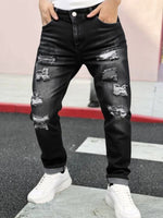 Shanxi Stretchy Slim Straight Pants