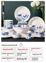 Ceramic Bowls And Saucers Set Bone China Bowls And Plates