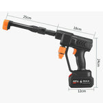 48V Water Gun Spray Cleaner Car Washer, 6 In 1 Nozzle, Handheld High Pressure Washer For Car Floor Garden Cleaning And Watering