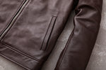 Casual Dark Brown Business Men's Lapel Plus Size Jacket