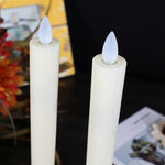 Golden Base LED Candles Christmas Wedding Party Decorat
