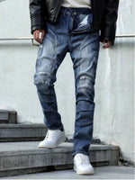 Shanxi Stretchy Slim Straight Pants
