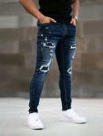 Shanxi Stretchy Slim Straight Pants