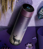 Stainless steel vacuum flask LED touch display temperature