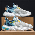 Mens Mesh Sports-casual Height-increasing Shoes