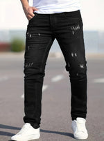Shanxi Stretchy Slim Straight Pants